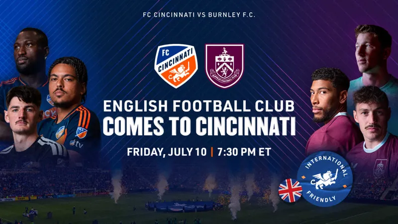 Cầu thủ Cincinnati và Burnley đấu tranh gay gắt trên sân cỏ - Phân tích chiến